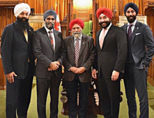Sikh Ministers in Canada