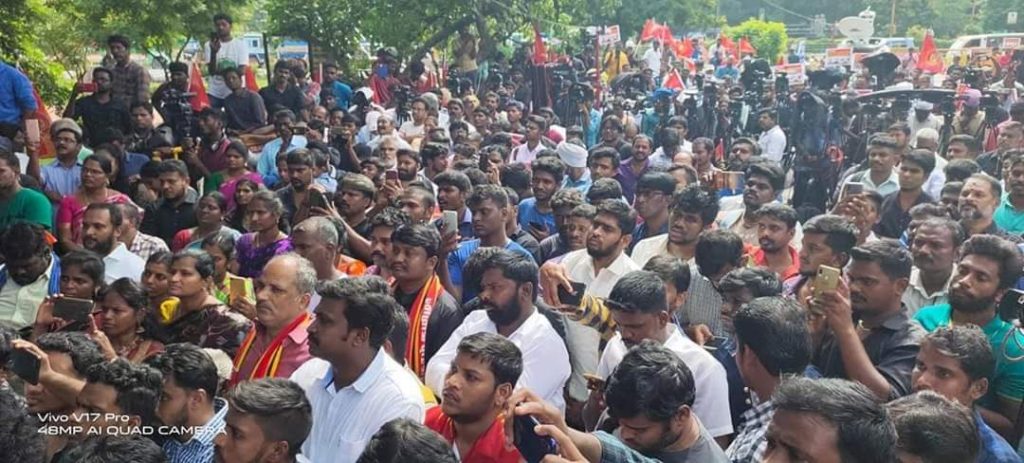 Anti-CAA protest in Tamil Nadu