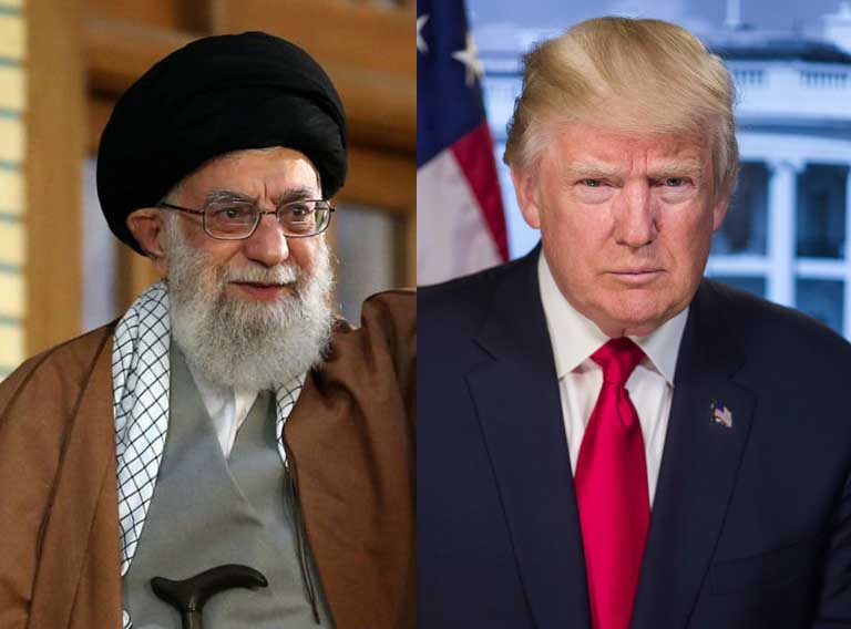 Donald Trump and Ayotollah Khameini