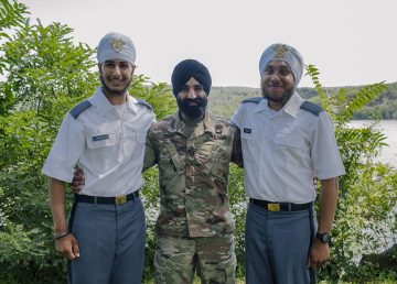 Sikh Cadets graduates Us Military Training