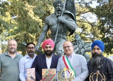 First Sikh War Memorial Forli, Italy