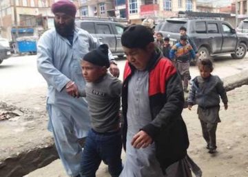 Afghan Sikhs running for safety