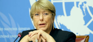 Michelle Bachelet UNHRC Chairperson