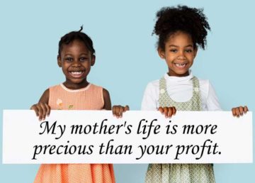 Child love for mother