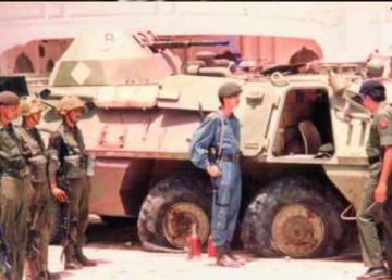 Indian army at Darbar Sahib