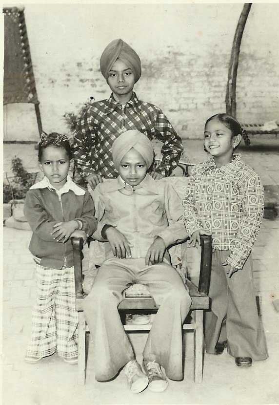 Ravinder Singh Littran younger days