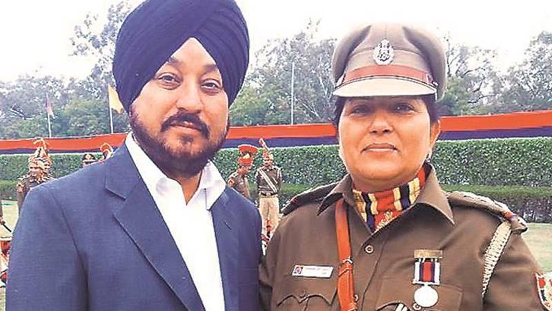 Surinderjit Kaur and Charanjit Singh - Photo courtesy Indian Express 