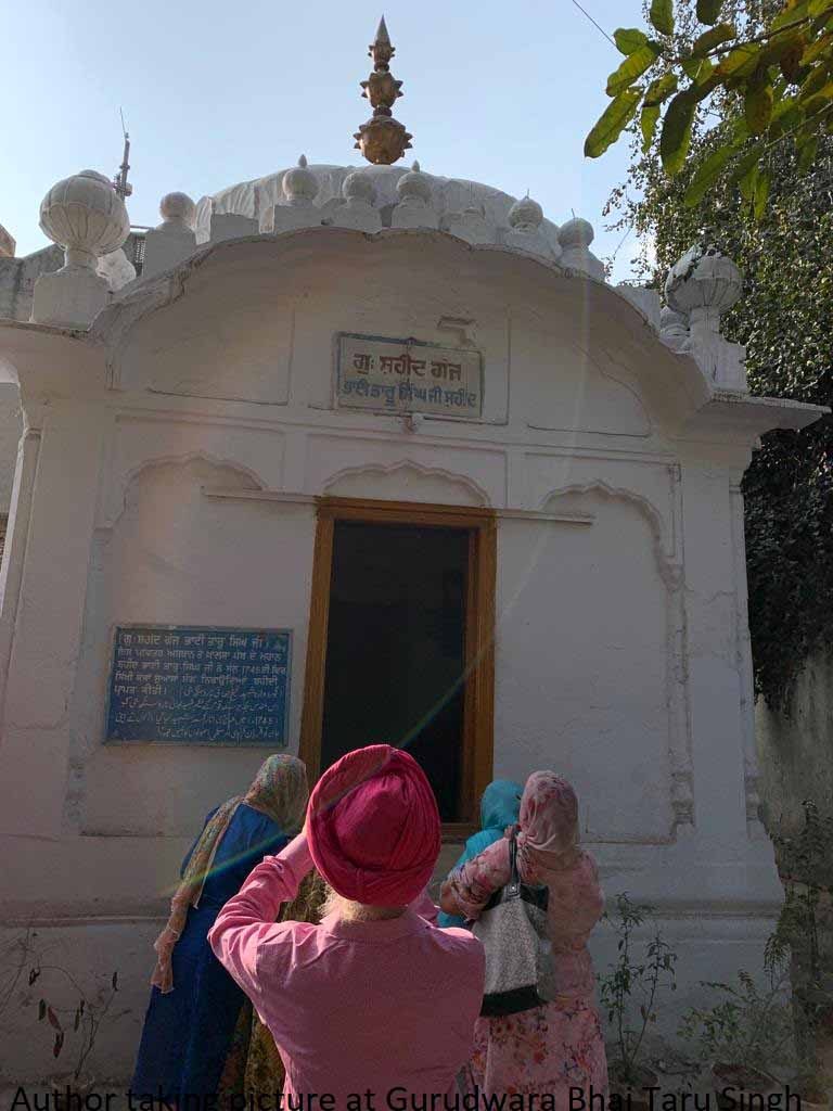 Memorial, Bhai Taru Singh