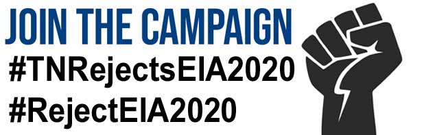 Join the Campaign Reject EIA2020