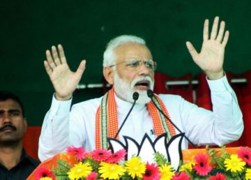 Narendra Modi electioneering