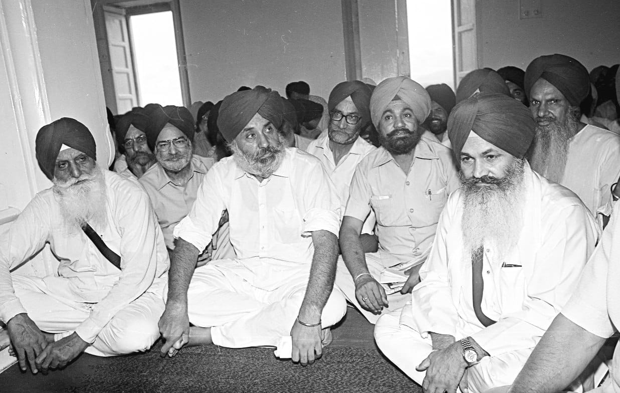 Shiromani Akali Dal leaders in the seventies