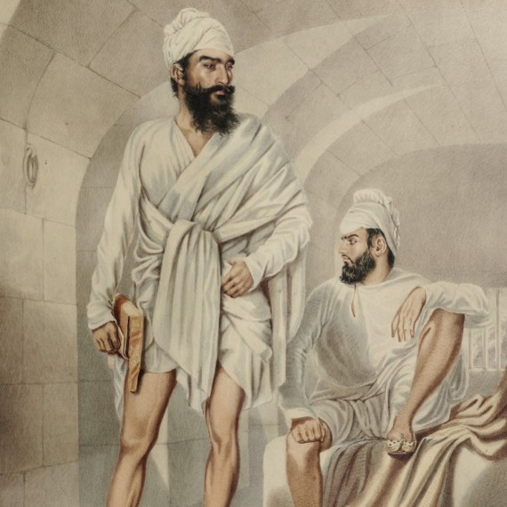 Bhai Maharaj Singh & Kharak Singh in a prison in Calcutta