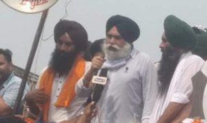 Ajaypal Singh at Farmers's Protest