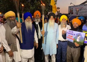 Dal Khalsa protests in Amritsar