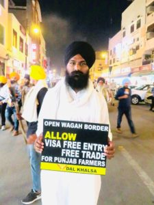 Dal Khalsa protest photo