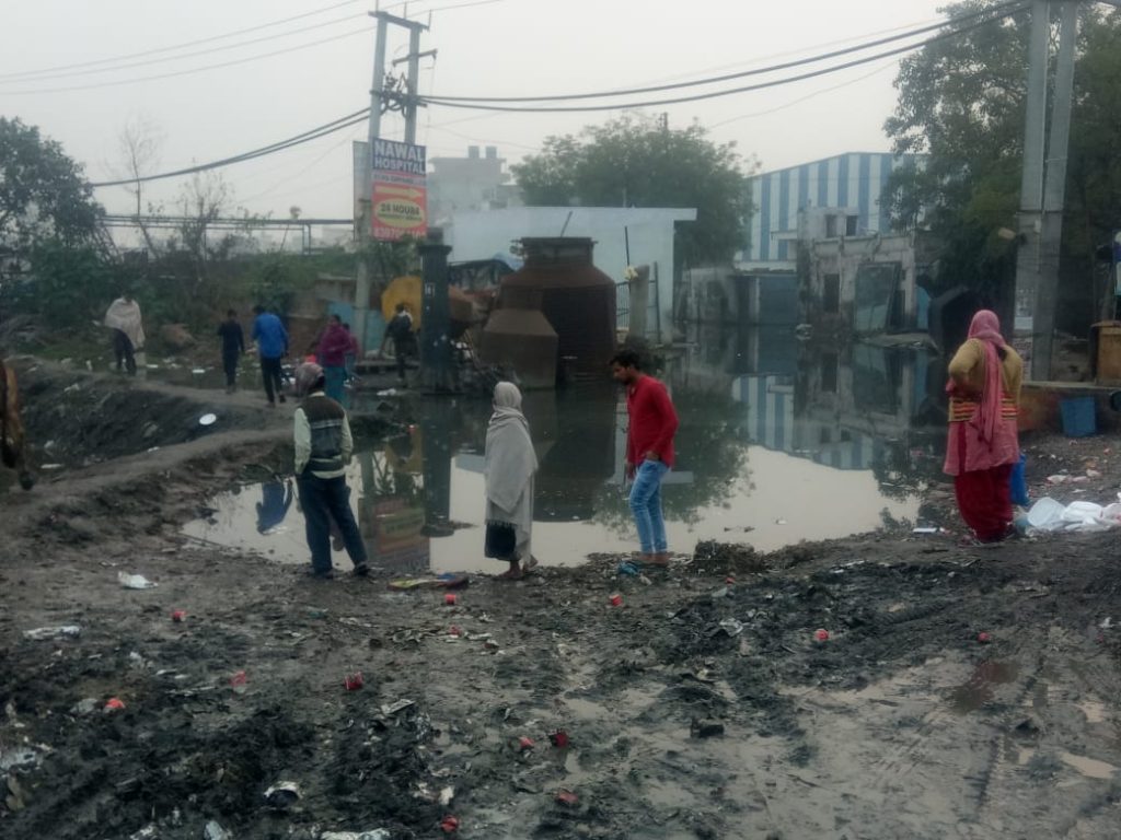 Farmers Morcha in the rains