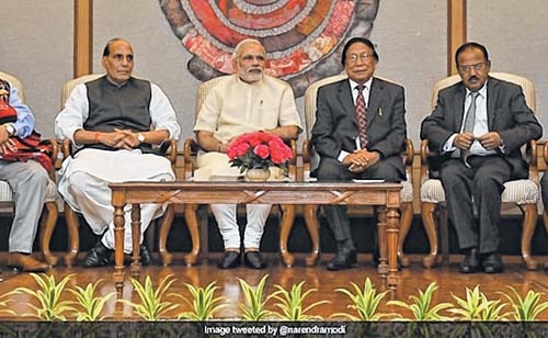 Indo-Naga leadership