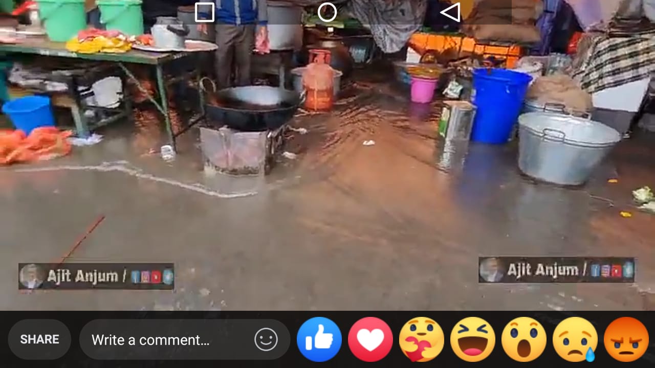 Rain Gods are crying at Farmers' Morcha 2 by Ajit Anjum