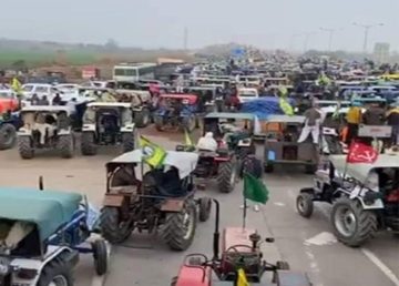 Tractors March Delhi 7 January 2021