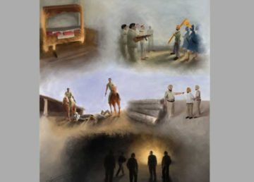 Saka Nakodar Painting