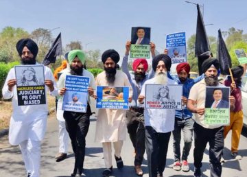 Dal Khalsa March towards Punjab and Haryana High Court