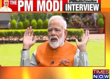 Times Now and Narendra Modi