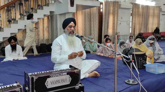 Principal Baljit Singh at Bhog of Jaspal Singh