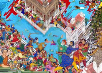 1984 Darbar Sahib painting