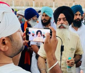 Kanwar Pal Singh at Genocide Remembrance March