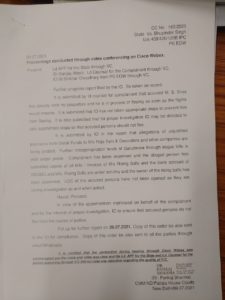 Court order against Manjinder Singh Sirsa