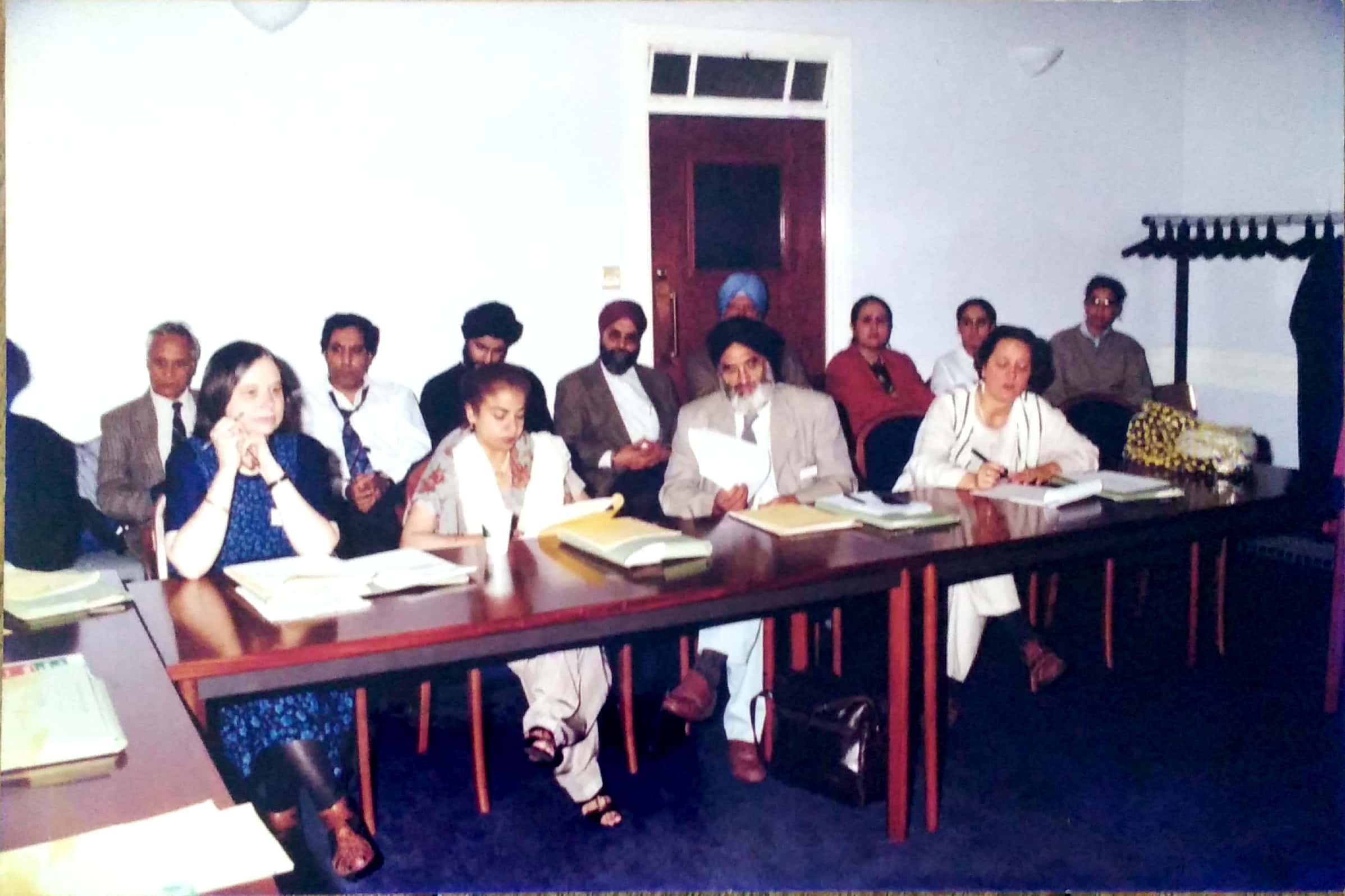 Darshan Singh Tatla attending a seminar