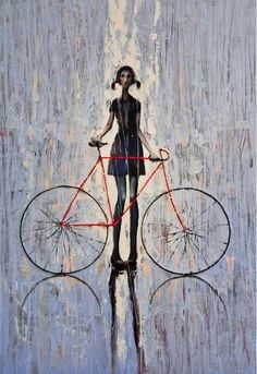 Bicycle in the rain