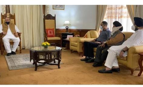 Sirsa meets Meghalaya Governor