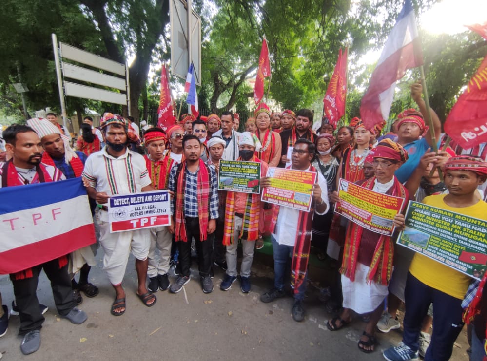 TPF Protest New Delhi 4 October 2021