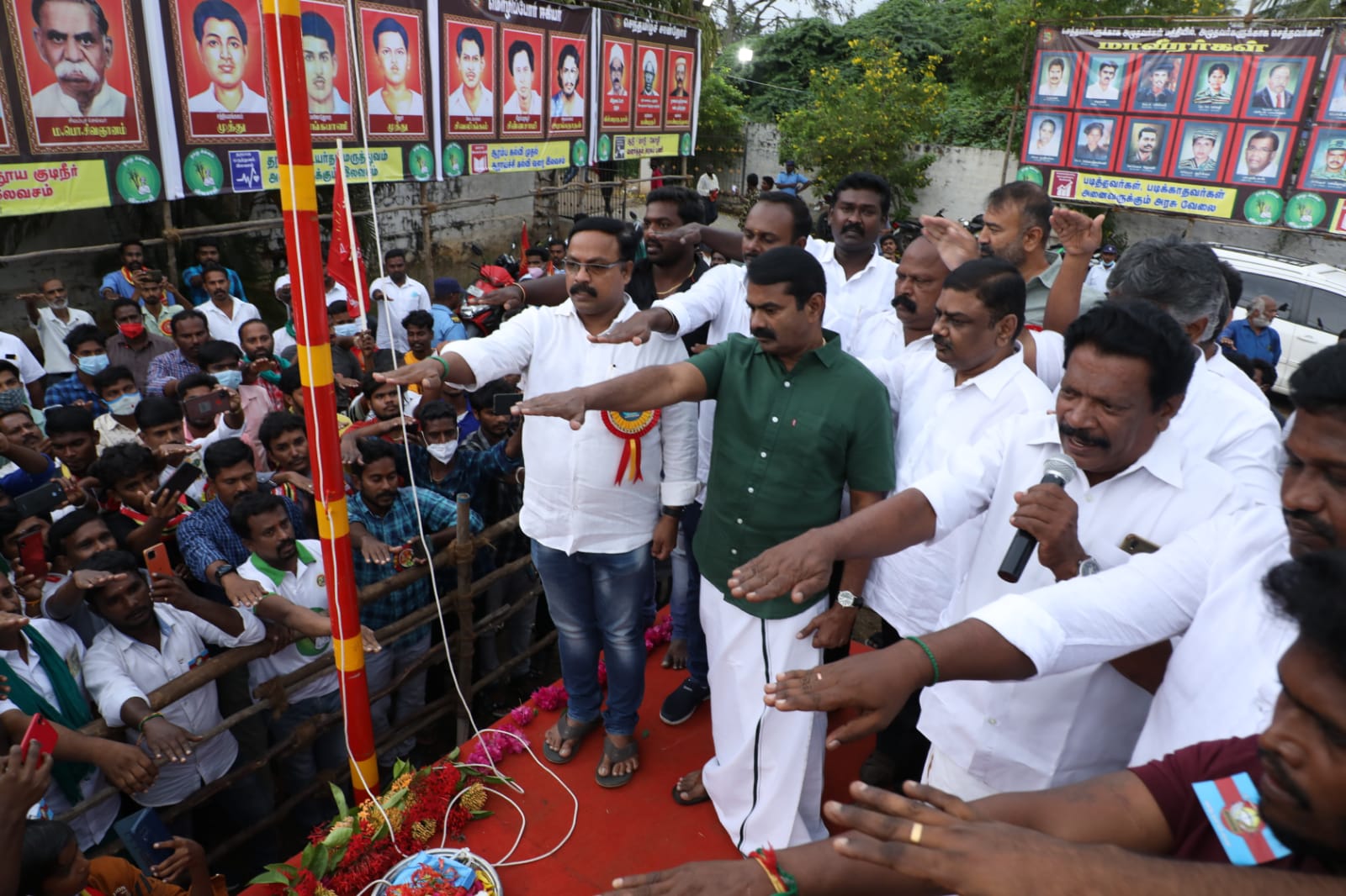 Oath Taking on Tamil Nadu Day