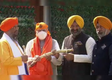 Sikh delegation meet Modi -slider
