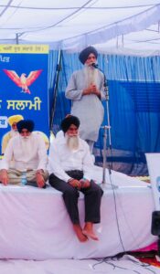 Daljit Singh at Dal Khalsa function