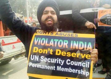 Dal Khalsa against India as UN Security Council Member