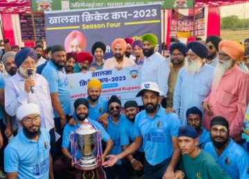 Khalsa Cricket Cup Final winners