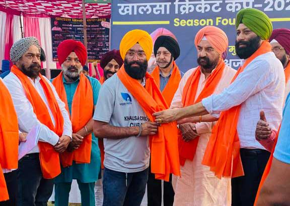 Leaders at the Khalsa Cricket Cup, Jaipur