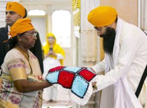President Droupadi Murmu at Takht Patna Sahib
