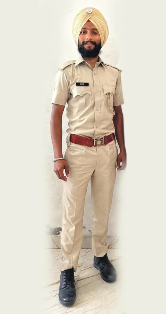 Sikligar Sikh police person