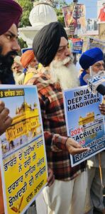 Dal Khalsa protest in Amritsar 77