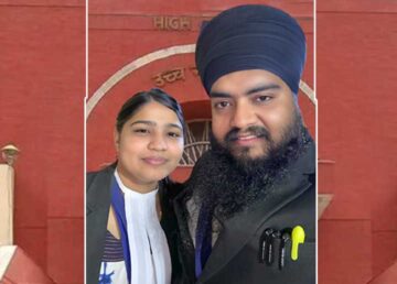 Amritpal Singh and Satvinder Kaur at Aurangabad Bench of Bombay High Court