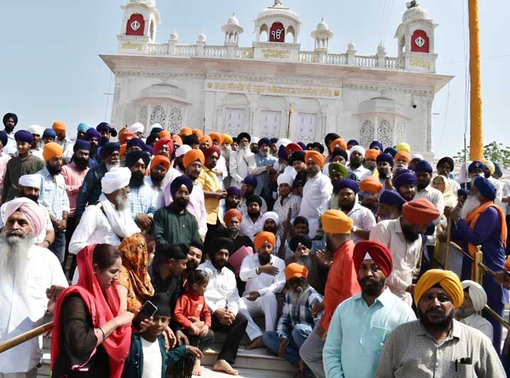 Hazur Sahib protest